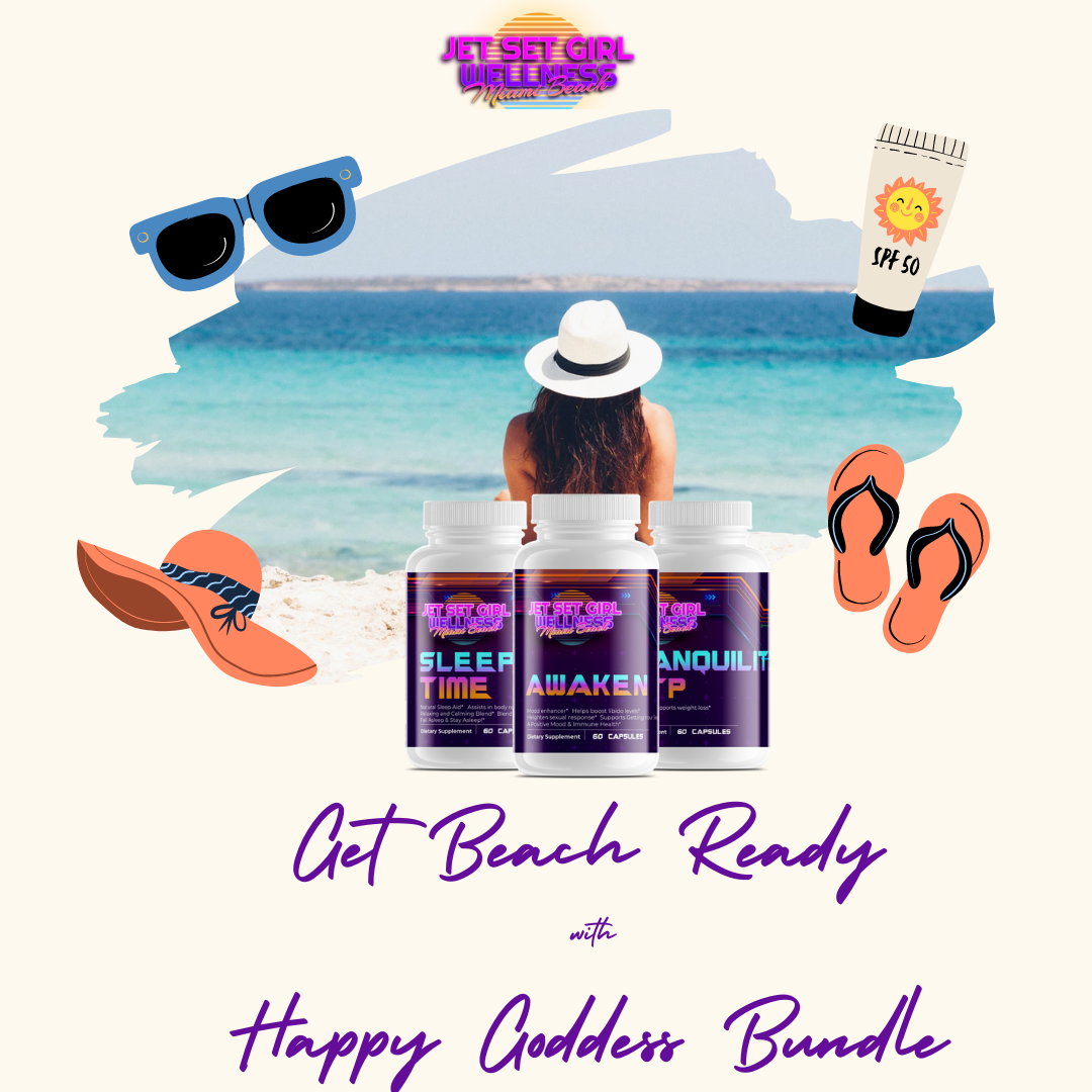 Happy Goddess Bundle, Empower & Rejuvenate Capsules, 180 Count