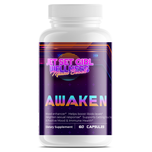 AWAKEN Boost Energy and Elevate Your Mood For Women, 60 Count