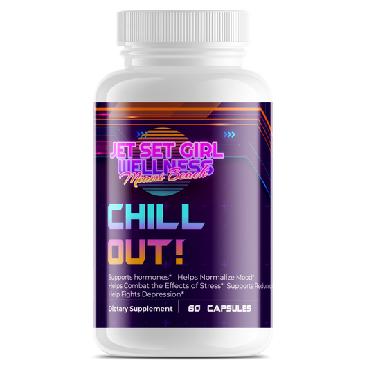 CHILL OUT!  Organic Ashwagandha & Black Pepper, Natural Stress & Cognitive Support, 60 Count