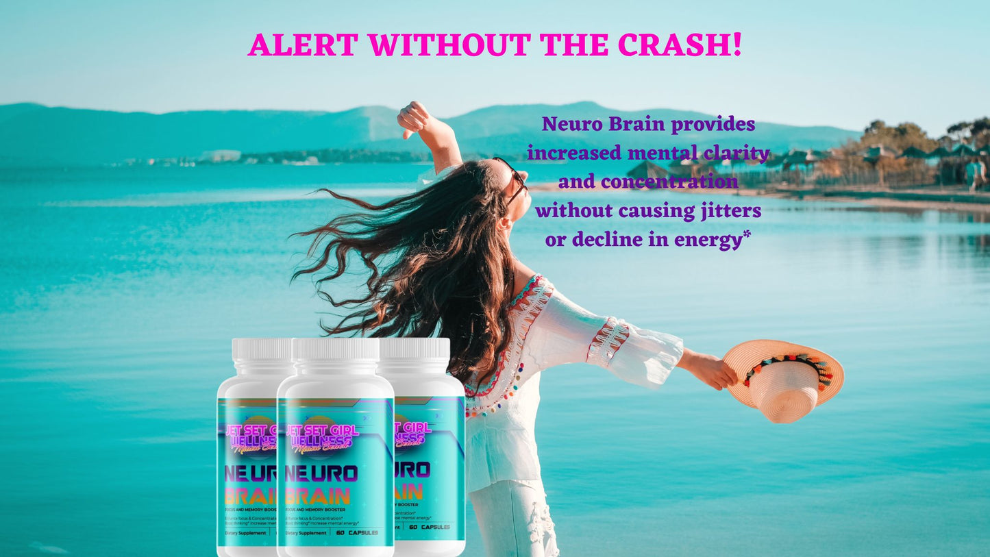 Neuro Brain, Nutrition For The Brain, Boost Mental and Energy Support 60 Count