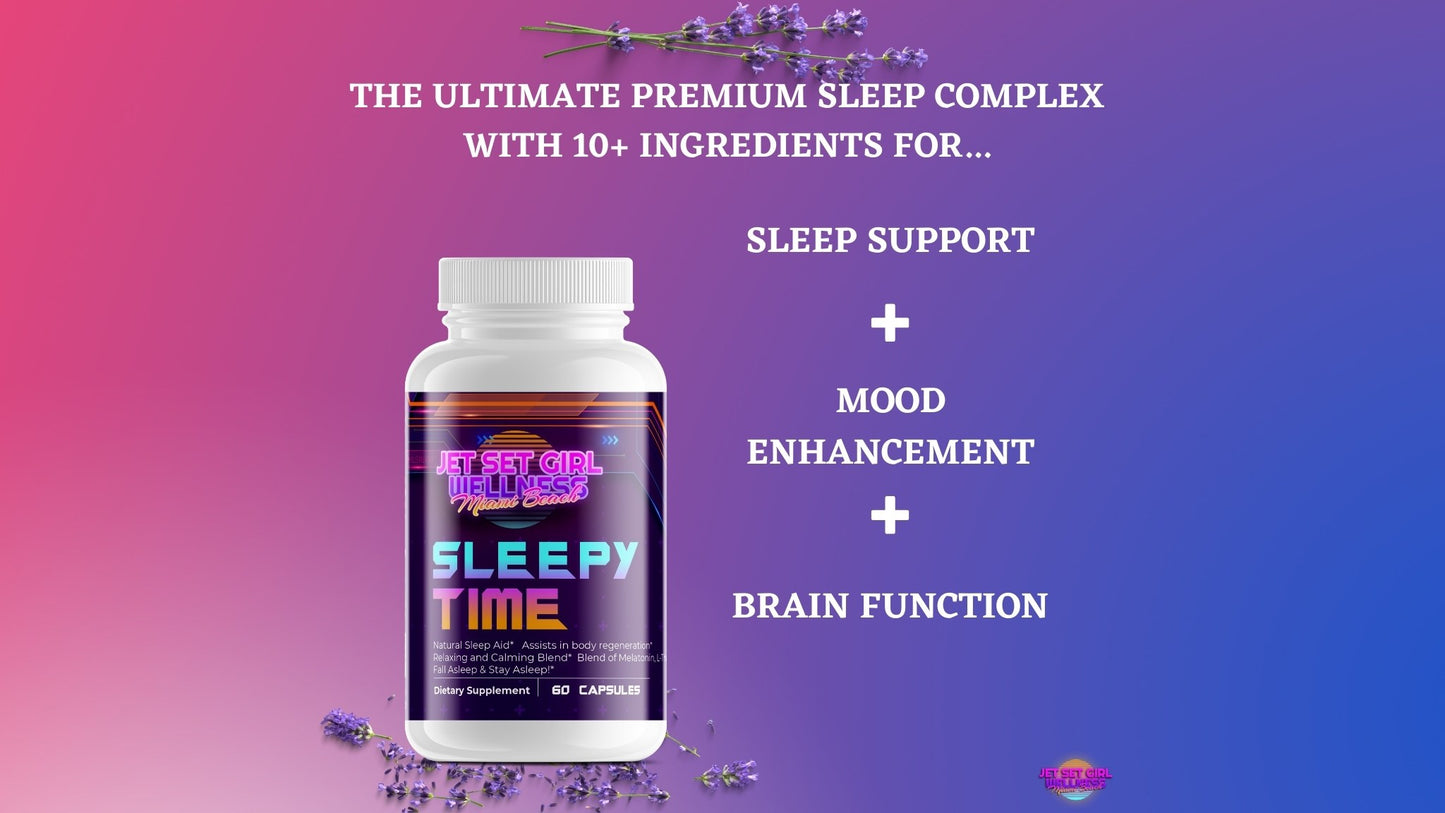 SLEEPY TIME  Sleep, Optimal Brain and Anti-Inflammation Support, 60 Count